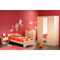Pink Wooden Kids Bed for Girls (SZ-BF146)